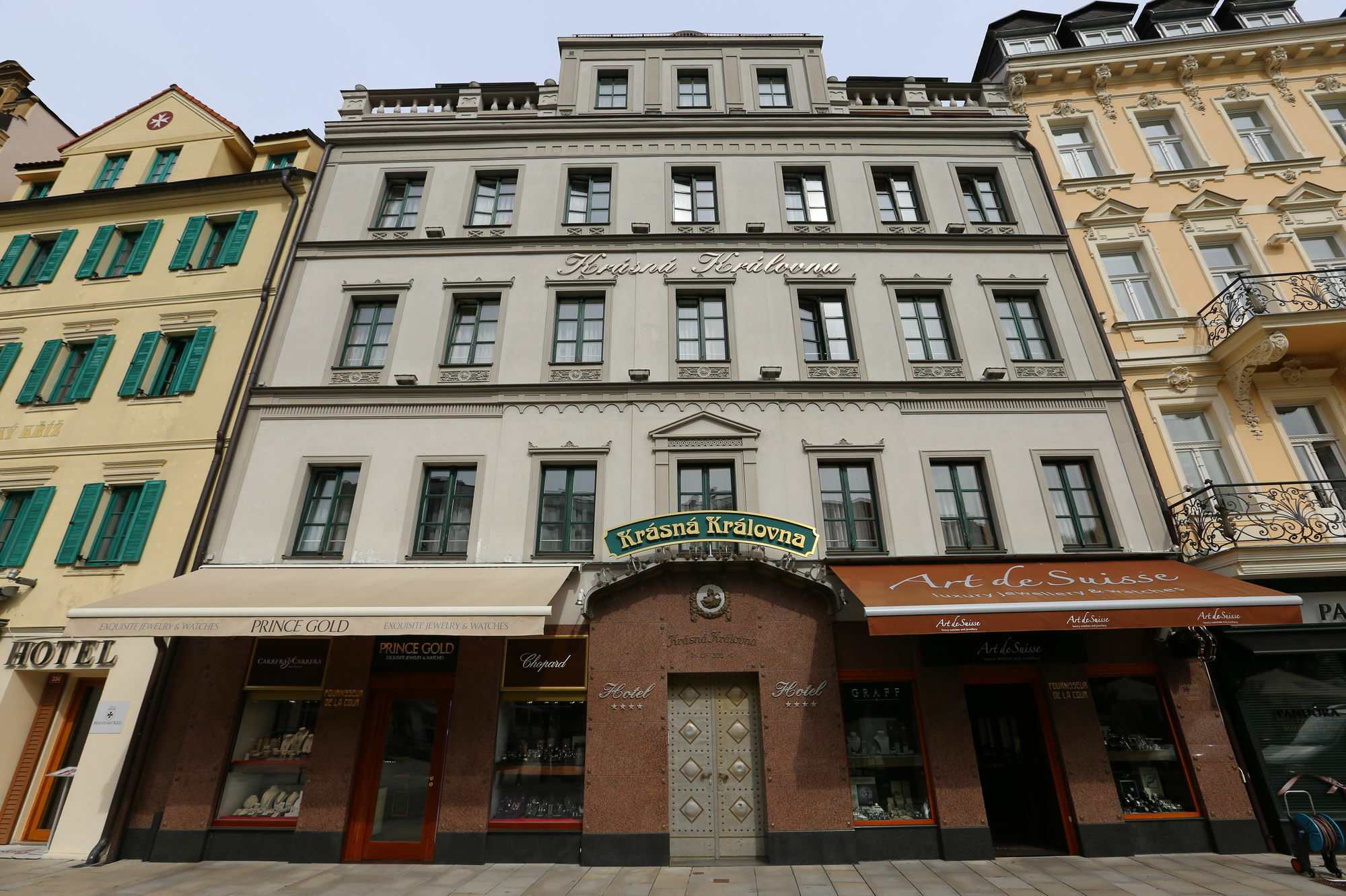 Hotel Renesance Krasna Kralovna Karlovy Vary Exterior photo